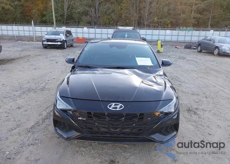 2023 Hyundai Elantra N Line z USA, uszkodzony, nr VIN KMHLR4AF3PU581327